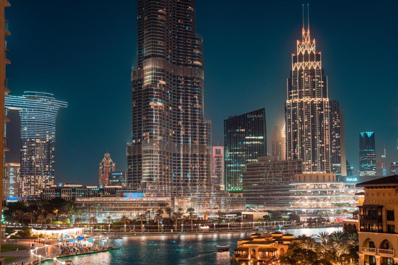 Elite Royal Apartment - Full Burj Khalifa & Fountain View - Magnum Дубай Экстерьер фото